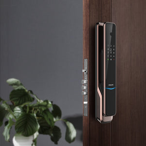 【福利品】飛利浦 自動推拉式電子鎖 9300