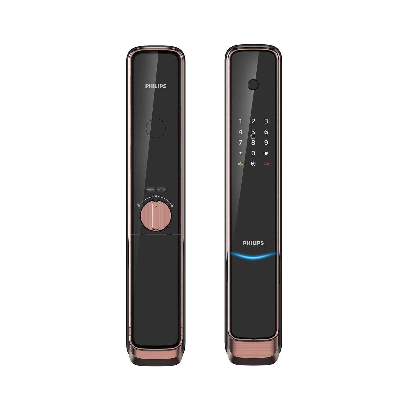 【福利品】飛利浦 自動推拉式電子鎖 9300