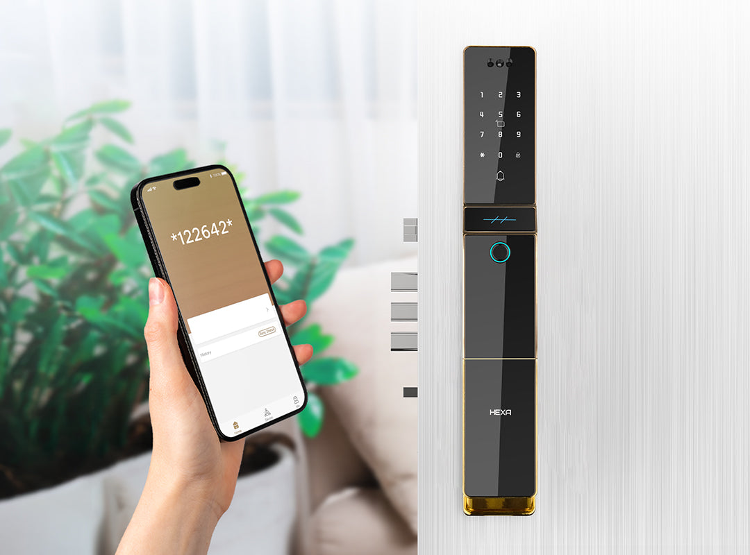 hexa P100f-Pro 電子鎖 app遠端臨時密碼
