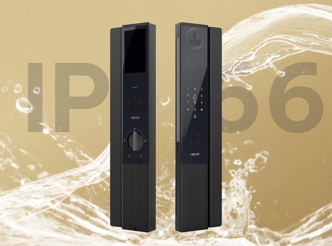 hexa P200-Pro電子鎖 IP66 認證 防塵 防潑水