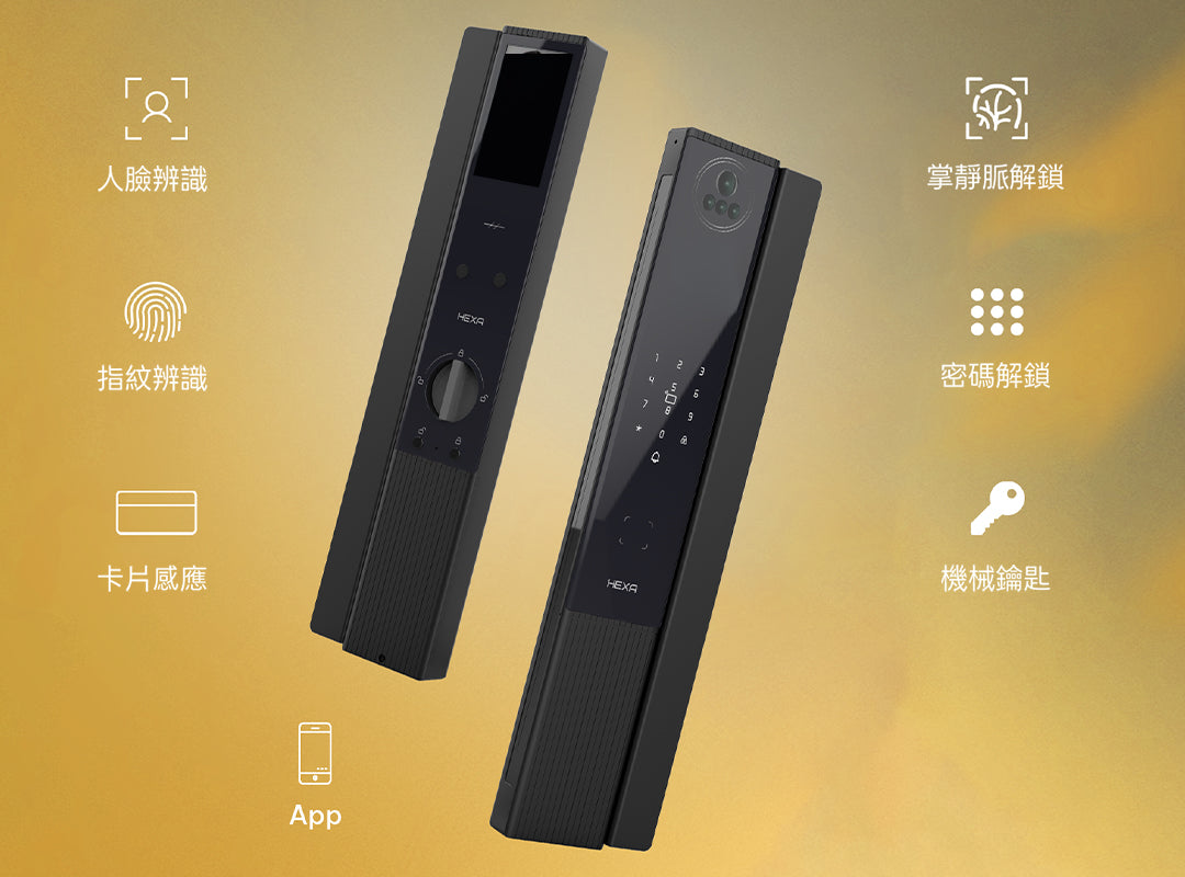 hexa P200-Pro 電子鎖 多重解鎖